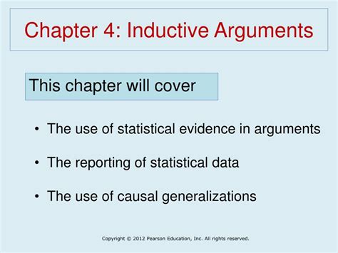 PPT - Chapter 4: Inductive Arguments PowerPoint Presentation, free ...