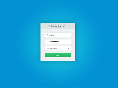 Login Screen Design 2 On Behance