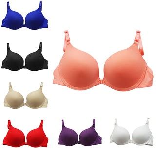 Iu Front Closure Lace Push Up Seamless Underwire Bra Sexy Lingerie