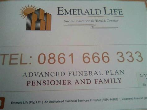 Emerald Life Funeral Insurance Andwealth Creator