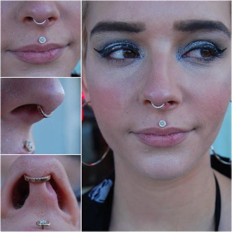 Examples Of Correct Septum Piercing Placement From Lynn At Icon Piercing