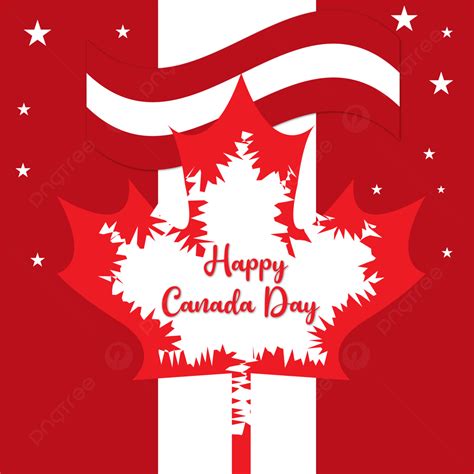 1st July Canada Day Background Design Day Happy Vector Background