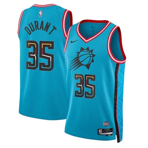 Kevin Durant Phoenix Suns Nike City Edition Swingman Jersey 22 Dkteal 球衣 On Carousell