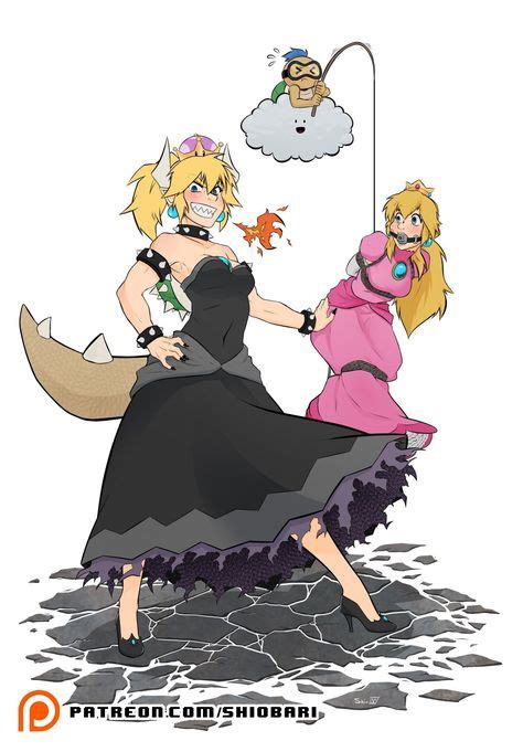 Pin On Sexy Queen Bowsette