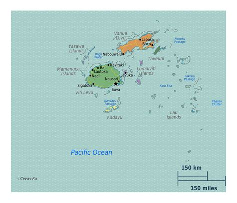 Large Detailed Regions Map Of Fiji Fiji Oceania Mapsland Maps CLOUD HOT GIRL