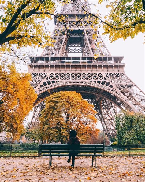 Fall In Paris By By Wonguy974 On Instagram Tour Eiffel Paris Travel