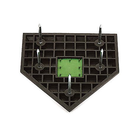 Layout of a representative baseball field. Home Plate | Hollywood MLB