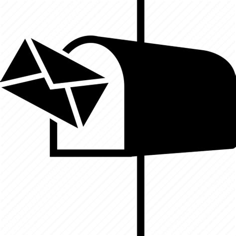 Inbox Letterbox Mail Mailbox Post Postal Mail Postbox Icon