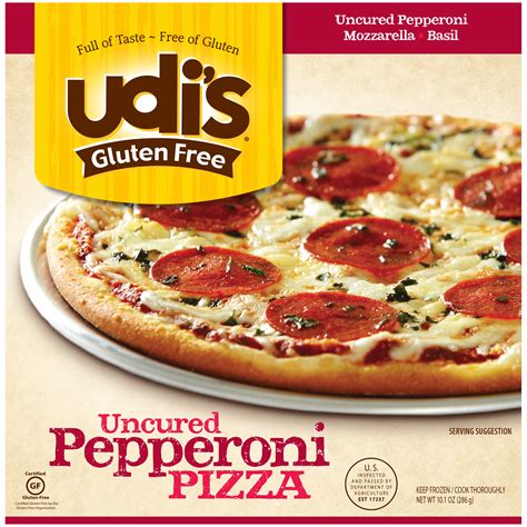 Udi's Gluten Free Uncured Pepperoni Pizza - Shop Pizza at H-E-B
