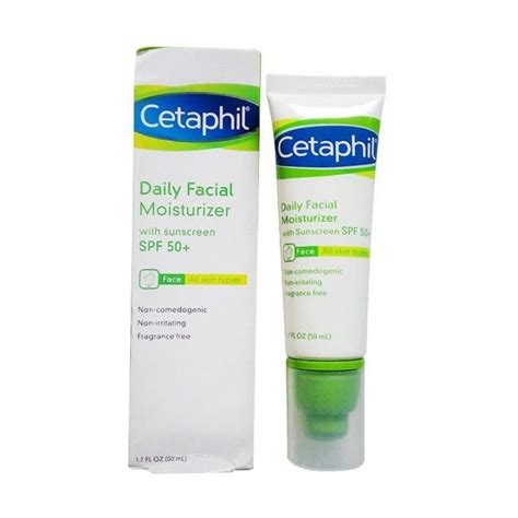 Cetaphil Daily Facial Moisturizer With Sunscreen Spf 50 17fl Oz