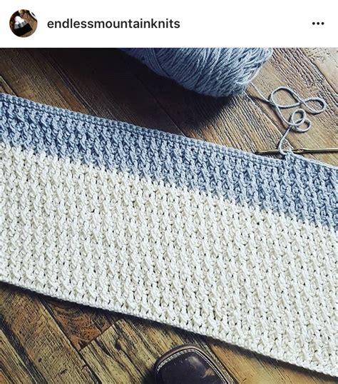 Alpine Blanket Uk Terms Free Crochet Pattern Yarnhookneedles