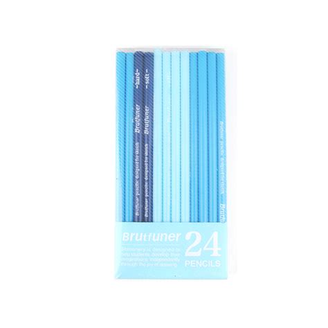 24 Pieces Professional Hb Sketching Pencil Set For Drawing Drafting