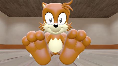Tails Curls His Toes Aosth In Sfm Version By Johnroberthall On Deviantart