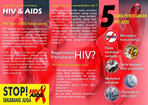 Contoh Leaflet Hiv Aids My Xxx Hot Girl