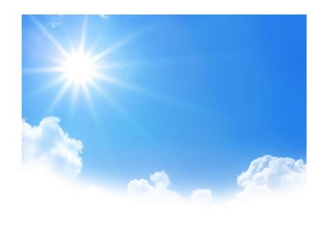 Clouds Sun Ftestickers Report Blue Sky Png Hd Clip Art Library