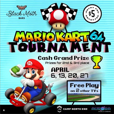 Mario Kart 64 Tournament Camp North End