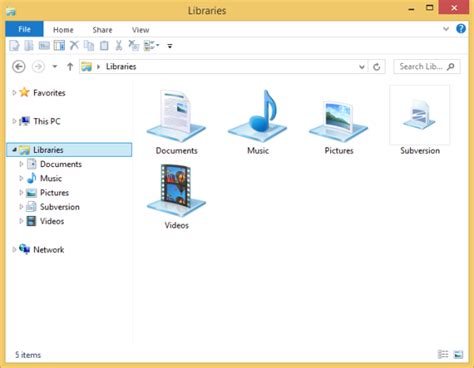 How To Change The Icon Of Default Libraries In Windows 81