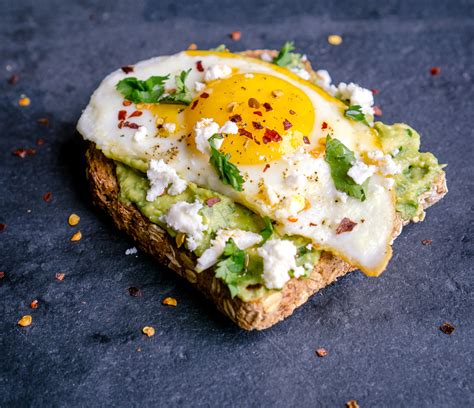 Avocado Toast With Organic Red Pepper Flakes Fortuitous