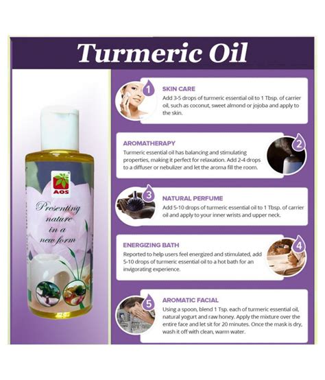 Aos Products Pure Turmeric Essential Oil Ml Buy Aos Products
