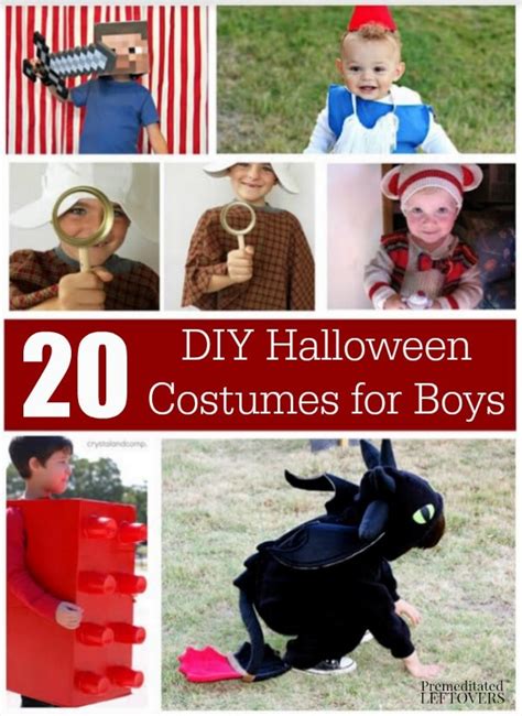 20 Diy Halloween Costumes For Boys