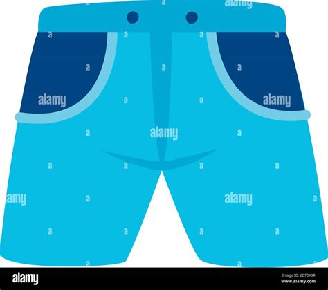blue shorts pants summer season stock vector image and art alamy