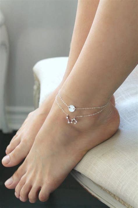 Anklet With Meaning Ankletwithinitials Foot Jewelry Ankle Bracelets