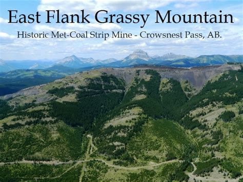 Grassy Mountain Elk Valley Coal News