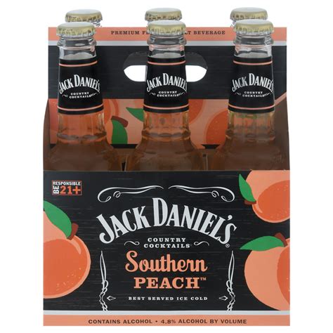 Save On Jack Daniel S Country Cocktails Southern Peach 6 Pk Order