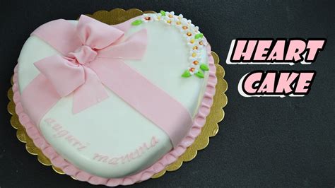 Inoltre la pasta di zucchero non assorbirà umidità e quindi manterrà la sua. very simple and fast heart cake tutorial - torta pasta di ...