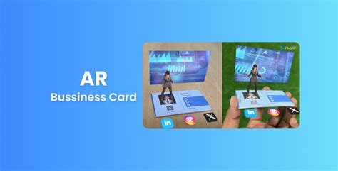Augmented Reality Business Card A Smart Way To Network