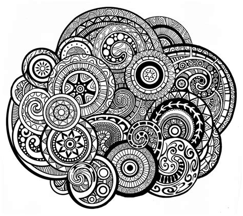 Circle Swirls Pattern By Zyari On Deviantart
