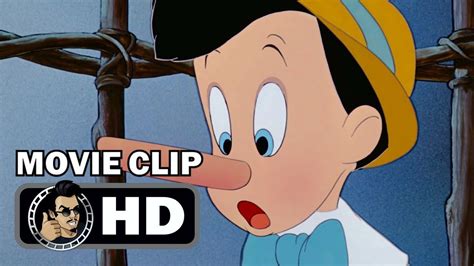 Pinocchio Movie Clip Pinocchios Lies 1940 Classic Disney Animation