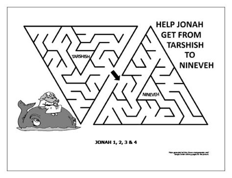 Jonah Tarshish To Nineveh Tidings