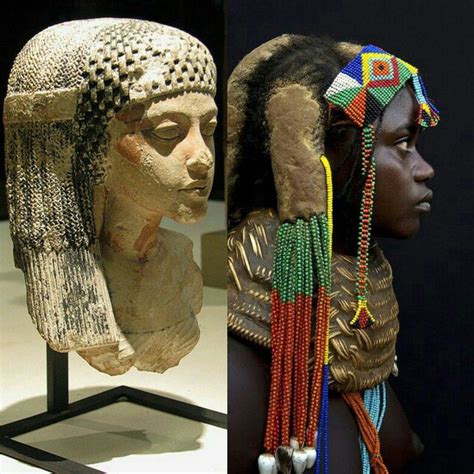 The Sidelock Of Youth Then And Now The Royal Daughter Meritaten With