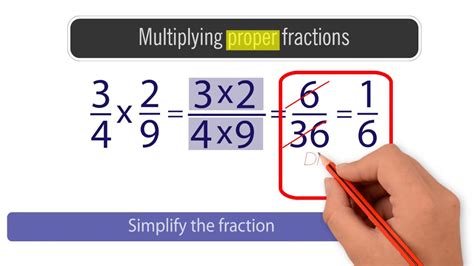 How To Multiply Fractions Proper Improper Mixed Fractions Fractions