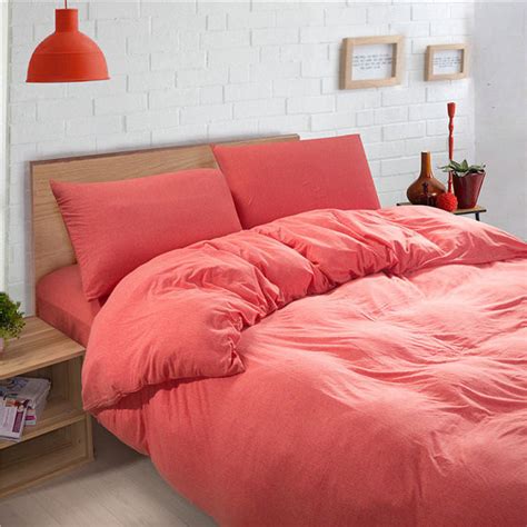Shop for bedding sets in bedding. Coral Pink Solid Color Baby Bedding Duvet Cover Sets King ...