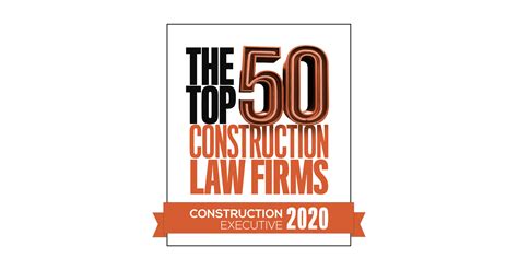 Riess Lemieux Ranked In The Top 50 Construction Law Firms For The