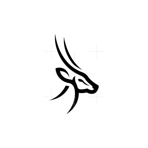 Oryx Logo Oryx Head Logo Deer Design Logo Lion Face Drawing