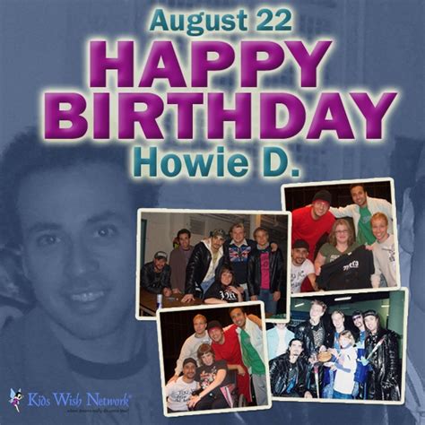Happy Birthday Howie D The Backstreet Boys Fanpop