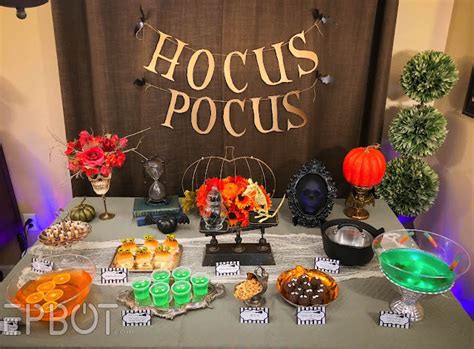 Epbot The Ultimate Hocus Pocus Party Menu With Extra Puns