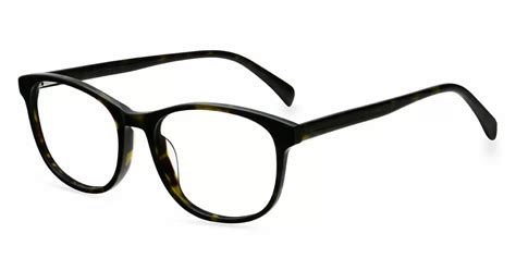 h5090 oval tortoise eyeglasses frames leoptique