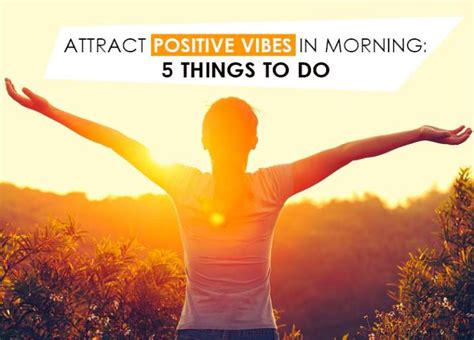 Attract positive vibes in morning: 5 Things to do | Health News - India TV