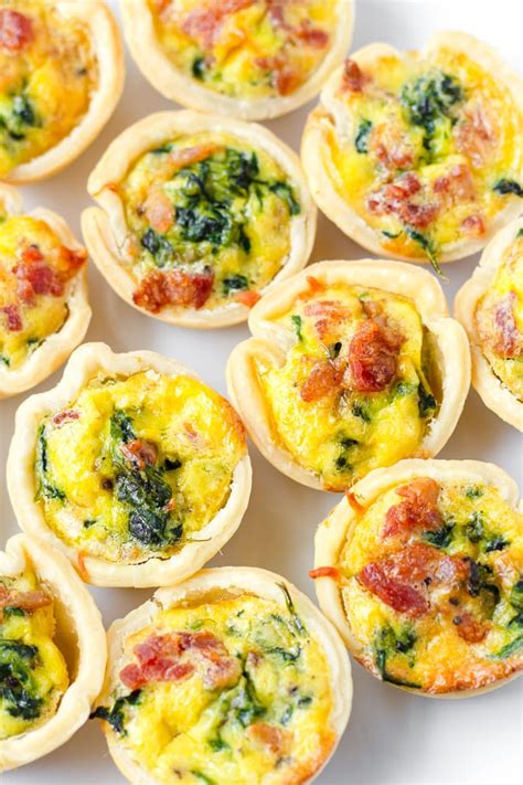 Mini Spinach Quiches Cooking For My Soul
