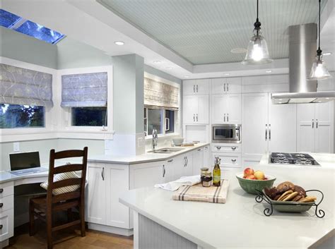 And of course i have been dreaming of beadboarded ceilings in here since the day we painted the kitchen cabinets. Delorme Designs: BLUE BEADBOARD CEILINGS