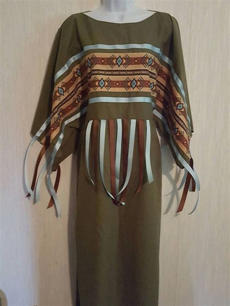 Native American Ribbon Dress Native American Dress Ribbon Dress