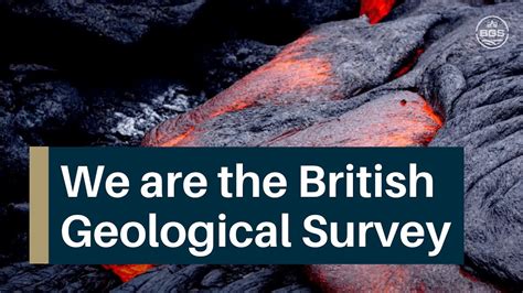 We Are The British Geological Survey Youtube