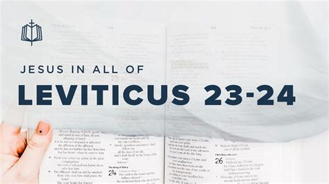 Leviticus 23 24 Holy Time Bible Study Youtube