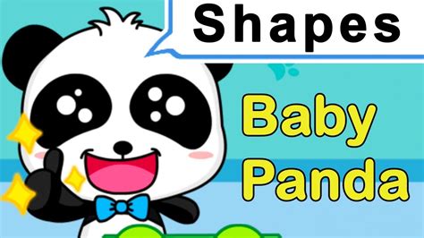 Baby Panda Learn Shapes Best Learning Video For Kids To Learn All
