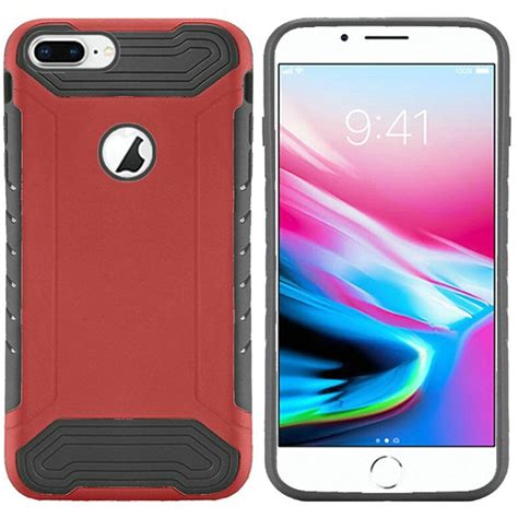 For Apple Iphone 8 Plus Case By Hr Wireless Slim Armor Dual Layer