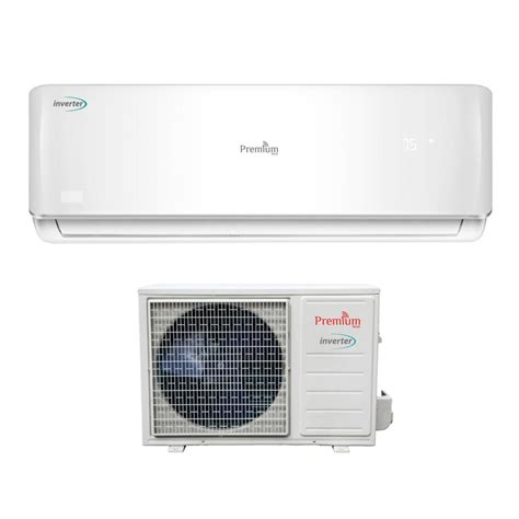 Premium Btu Ton Ductless Mini Split Air Conditioner Heat